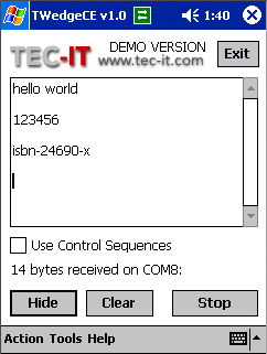 free bluetooth serial wedge software