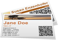 Gratis Online Visitenkarten