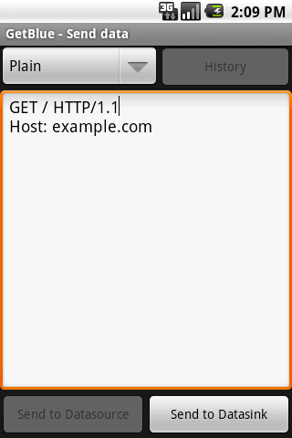 Send Data to Bluetooth / TCP