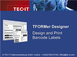 Label Printing Software TFORMer - Training Video