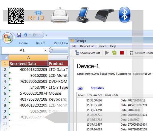 Keyboard Software Wedge TWedge software