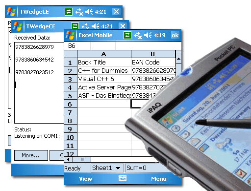 Mobile Software Wedge TWedgeCE screen shot