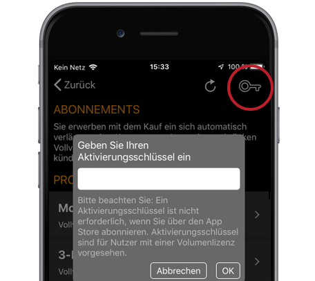 Scan-IT to Office iOS - Bulk Lizenz Aktivierung