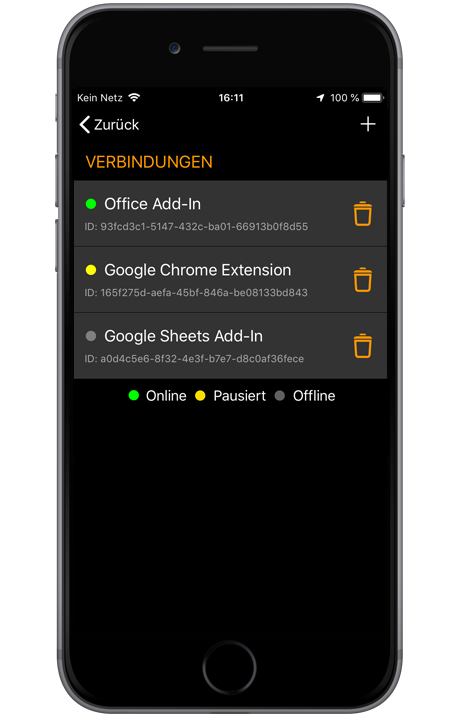 Scan-IT to Office - Verbindungs-Manager