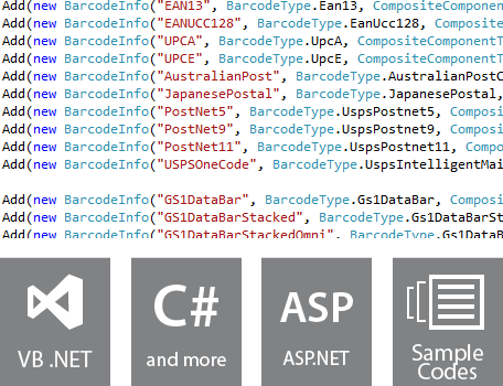 SDK generador de código de barras - Barcode .NET