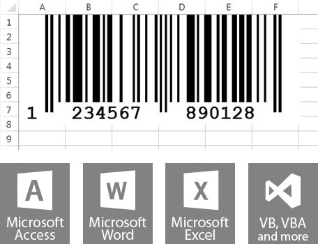 SDK генератора штрихкодов - Barcode ActiveX Control, Barcode OCX