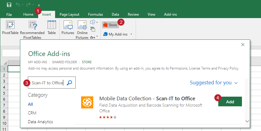 Scan-IT to Office Add-In Setup