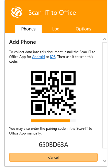 Scan-IT to Office - Pairing