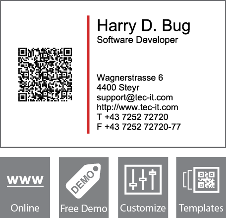 escribir espina Transición Códigos QR gratis, Generador de códigos de barras online gratis, Generador  de etiquetas de código de barras en línea gratis, tarjetas de visita gratis  (PDF)