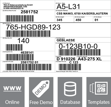 Free Software For Barcodes Labels And Qr Code Business Cards