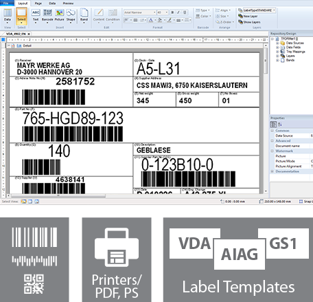 Powerful Barcode Label Printing Software And Label Design