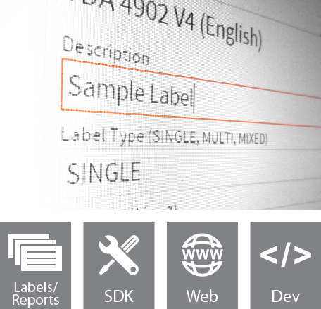 Componente Software per la stampa di etichette