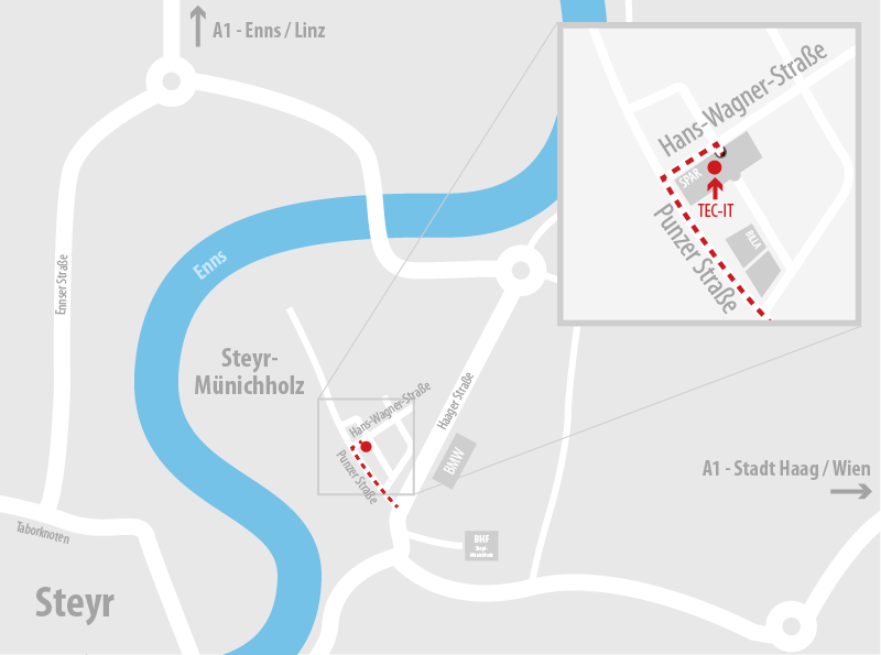 Map to TEC-IT location