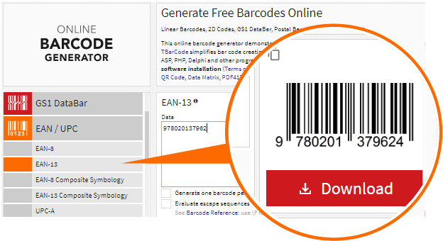 Barcode generator free