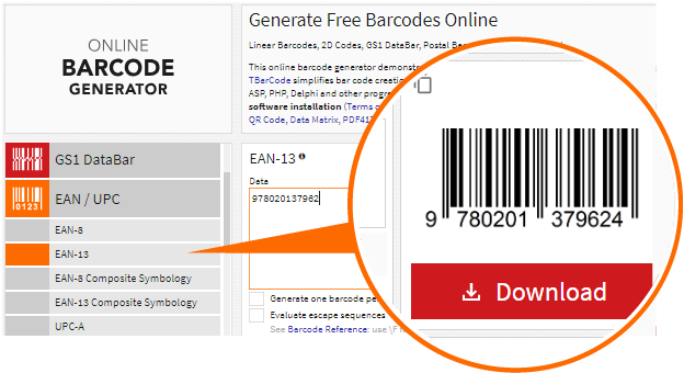 online barcode generator