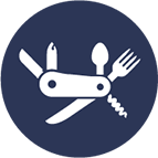 Swiss army knife icon