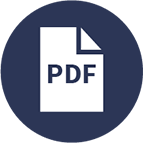 Symbol Dokument mit PDF-Schriftzug