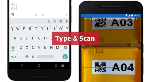Barcode, Text and NFC Scanning