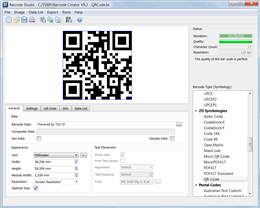 Barcode Creator Software: Barcode Studio