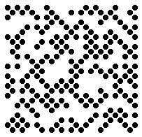 DotCode with 26 lines of dots