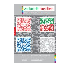 Ausgabe zukunft medien mit dem Schwerpunkt QR-Codes in der Werbung