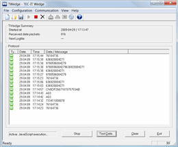 Datenerfassungssoftware: Software Wedge TWedge