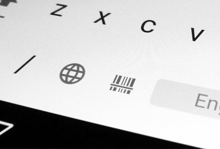 New Design for Android App Barcodescanner Keyboard