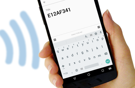 Barcode/NFC Scanner Keyboard