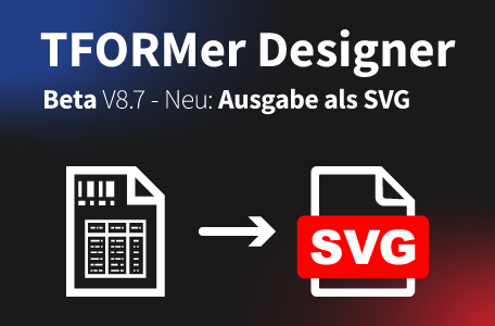 TFORMer Beta 8.7 mit SVG-Output