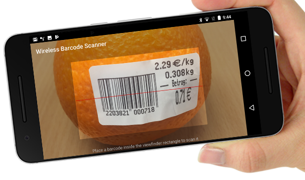 Scan Barcodes, Images & More with Wireless Barcode Scanner