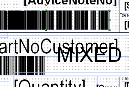 Erstellung von Barcode-Etiketten