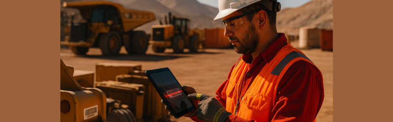 Bergbau & Logistik – Finning Chile mit Scan-IT