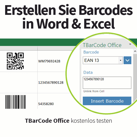 EAN 13  Barcodes 5 Stück TESTCODE kostenlos NEU und GS1 unregistriert 